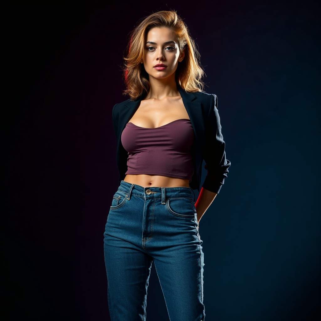 a woman posing for a picture